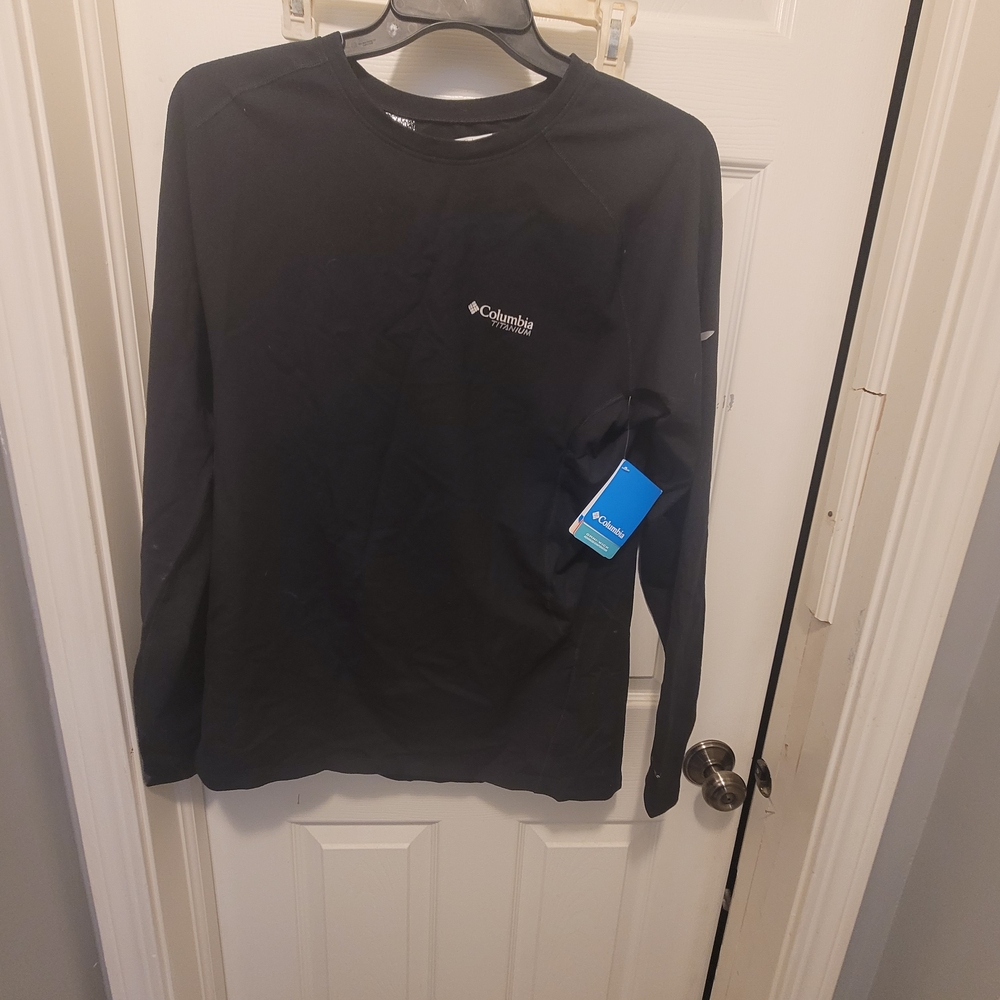 Columbia Men's Black Long Sleeve Tee